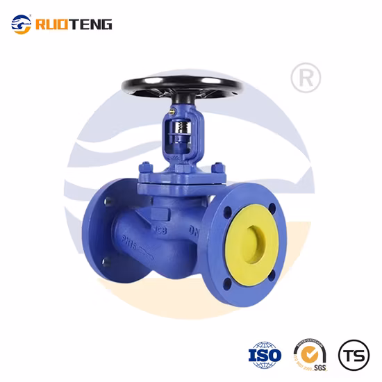 WJ41H-150LB DIN standard bellows globe valve CS-C25