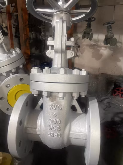 Vanne à vanne industrielle à tige montante OS&Y à bride API 600